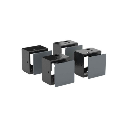 R5NBP01B | Углы цоколя с пластиковыми заглушками для корпусов CQE & CQE N, В=100 мм, RAL9005, комплект - 4 шт. RAM block DKC
