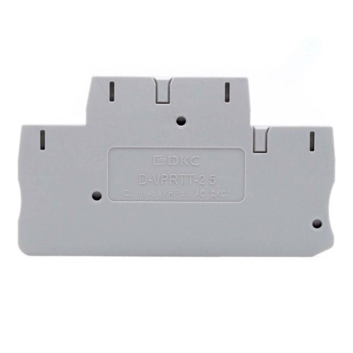 D-VPRTT-2.5 | Изолятор торцевой для клеммы VPRTT-2.5 DKC
