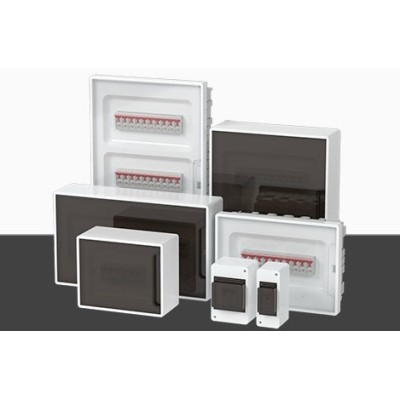 Пластиковые распределительные щитки "FRAME" идеально подходят для установки модульных устройств