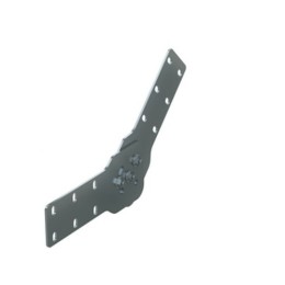 UVH010HDZL | Соединитель шарнирный вертикальный H 100 мм, цинк-ламельный (аналог горячеоцинкованный) DKC
