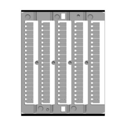 ZNU008-RET | CNU/8/030, 100/ чистые маркировочные таблички, для нанесения информациимаркером, НЕ ДЛЯ ПЕЧАТИ НА ПРИНТЕРЕ MARK TC DKC