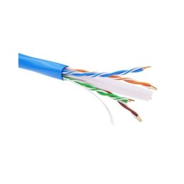 RN6UUPV3BL | Информационный кабель неэкранированный U/UTP 4х2 CAT6, PVC, синий DKC
