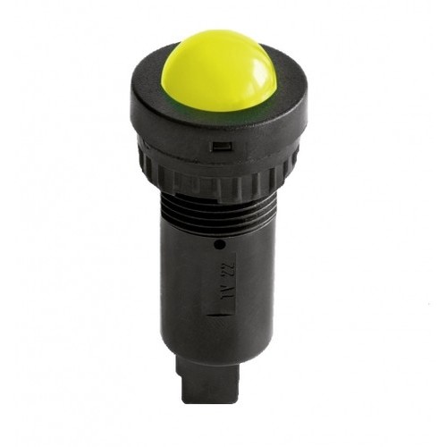 ASF0S23YY230 | Индикатор сферический, винт. подкл., уст.размер 22/30, круг., жёлт., 230В, DKC