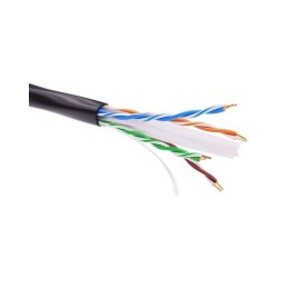 RN6UUPE3BK | Информационный кабель неэкранированный U/UTP 4х2 CAT6, PE, Черный DKC