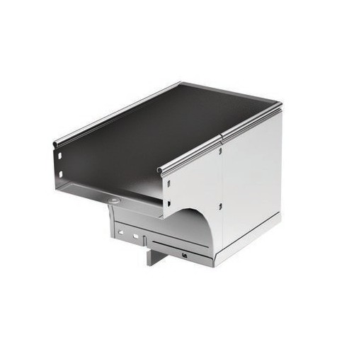 37122KHDZ | Угол CDSS 90 вертикальный внеш. переходник лев. осн.100 H100 в комплекте с крепежн. эл-тами, горячеоцинкованный DKC
