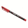 UP2F | Перманентная шариковая ручка 0,7мм красный DKC