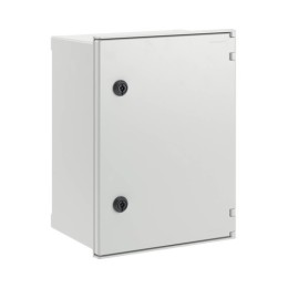 CN50432 | Цельный навесной шкаф из фибергласа без МП со сплошной дверью 400х300х200 мм DKC