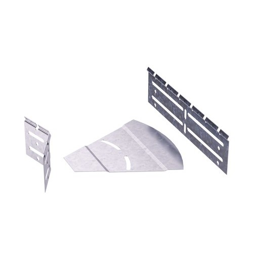 SVH505KHDZL | Горизонтальный изменяемый угол СРО 0-45град. 50х50, 2,0 мм, цинк-ламель, в комплекте с крепежн. эл-тами DKC
