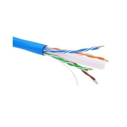 RN6AUULS5BL | Информационный кабель неэкранированный  U/UTP 4х2 CAT6A, LSZH, синий DKC