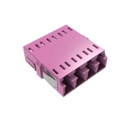RNFA54QLC | Адаптер LC/UPC-Quad, Senior/Senior, SC-Duplex footprint, OM4, пурпурный DKC