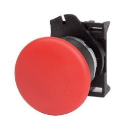 ABHL1M4N | Кнопка грибовидная, прозрачная с фиксацией, красная д. 40 DKC