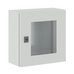 R5CEX0442 | Навесной шкаф CE, с прозрачной дверью, 400 x 400 x 200мм DKC