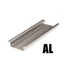 02135AL | Дин-рейка алюминиевая, с насечкой OMEGA 3, 35х7,5мм. DKC