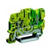 ZHVT500 | Пружинная клемма заземления со штыревым контактом. Желто-зеленая. 2,5 кв. мм. DKC