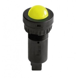 ASF0F23RR24 | Индикатор сферический, штекерное подкл., уст.размер 22/30, круг., крас., 24В, DKC
